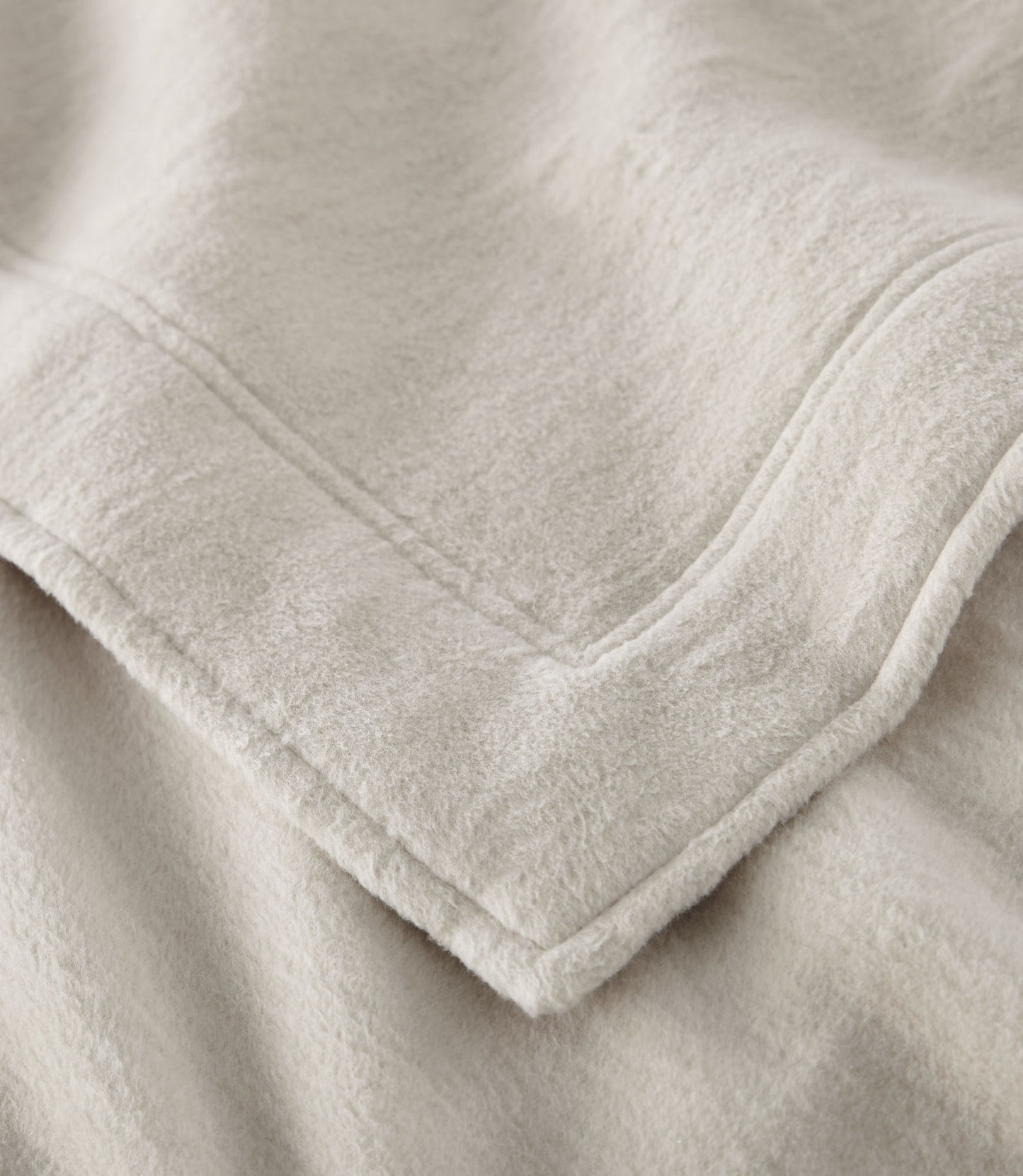 Close up of All Seasons Framed Cotton Blanket, Flint