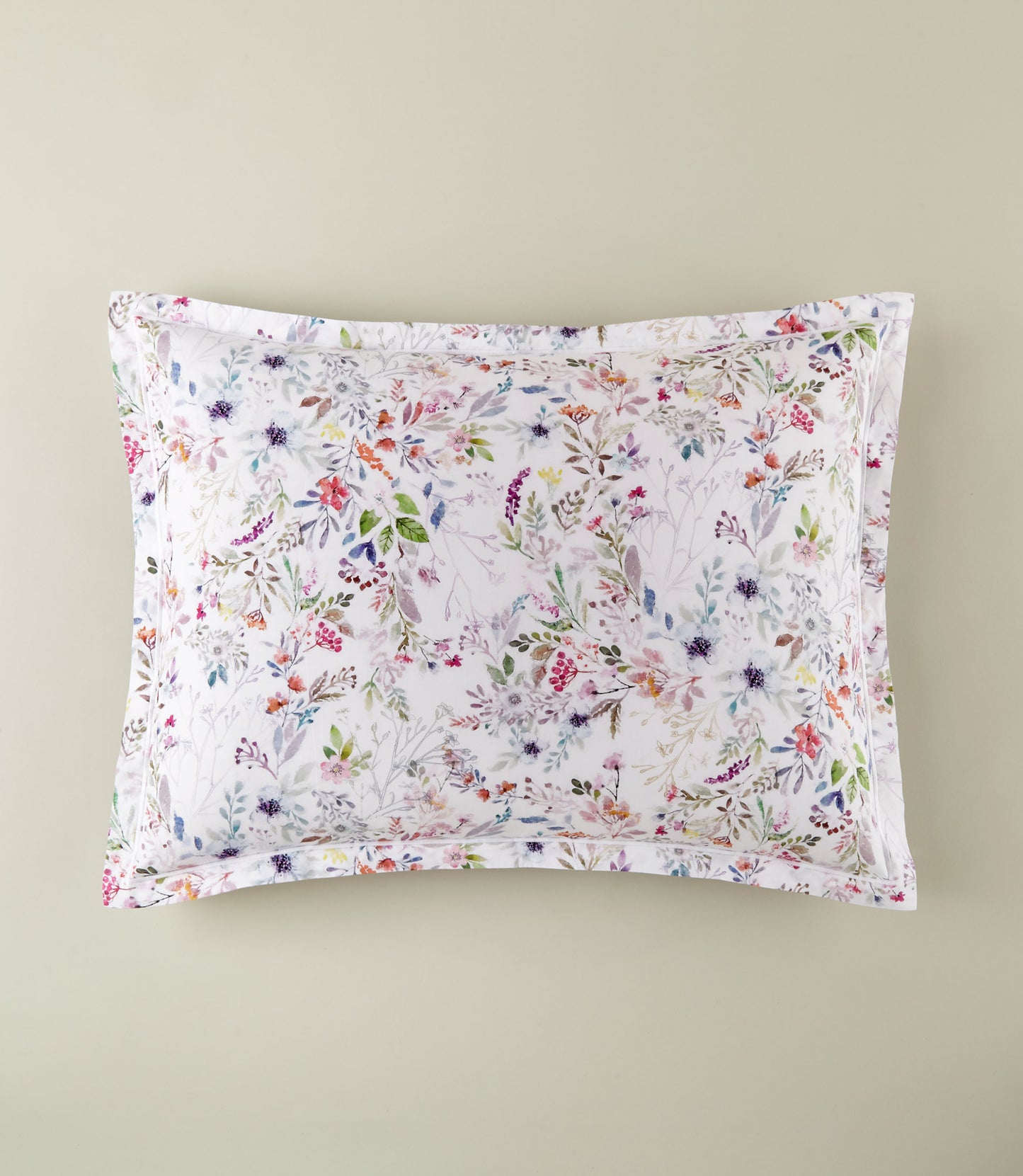 chloe percale sham, Floral