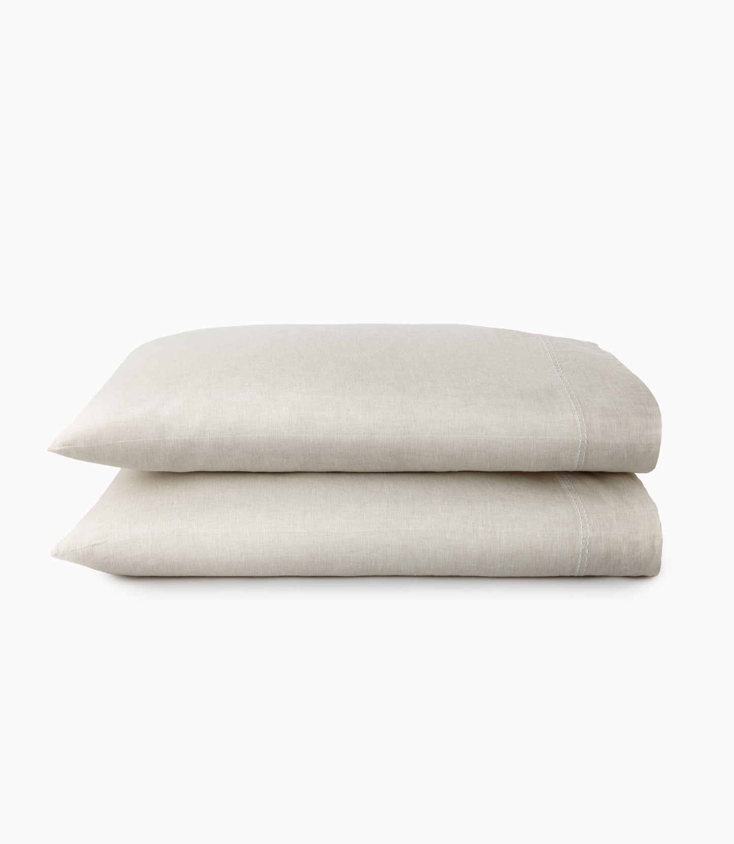 European Washed Linen Pillowcase, Natural