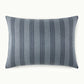 Lennox Striped Grand Euro Decorative Pillow, Blue