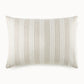 Lennox Striped Grand Euro Decorative Pillow, Oatmeal