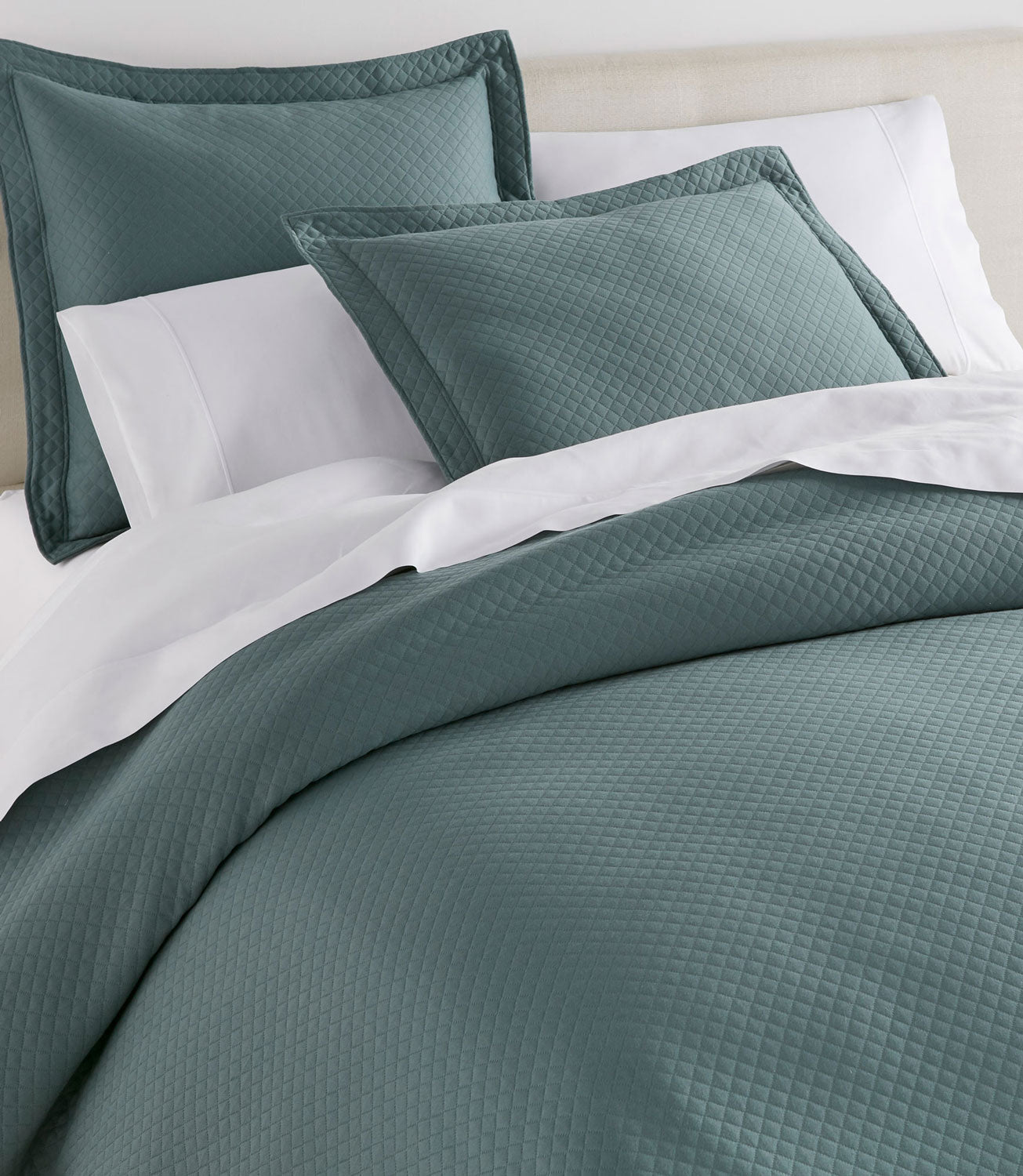 Oxford Mattelasse Coverlet Spruce