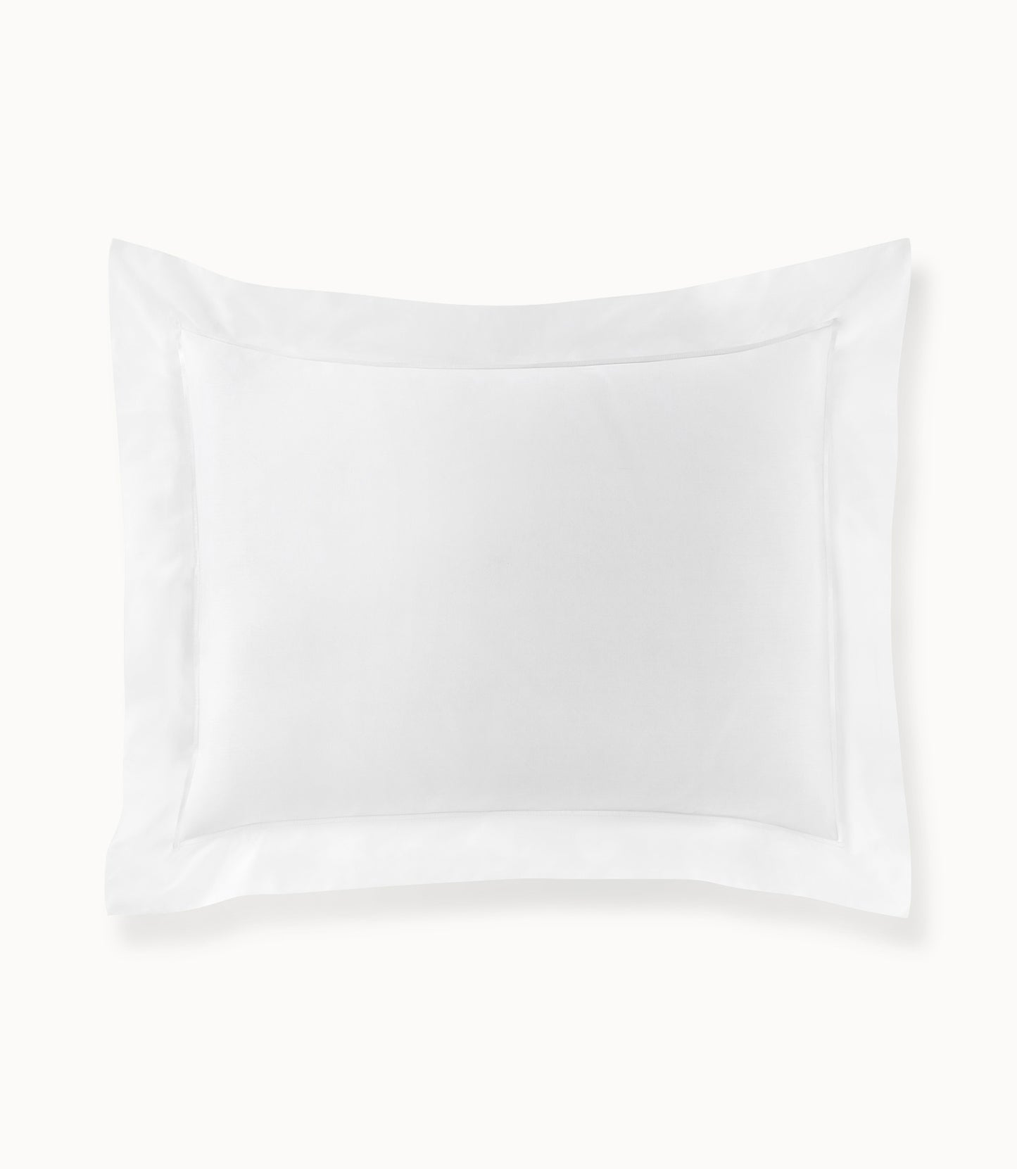 Soprano Sateen Pillow Sham, White