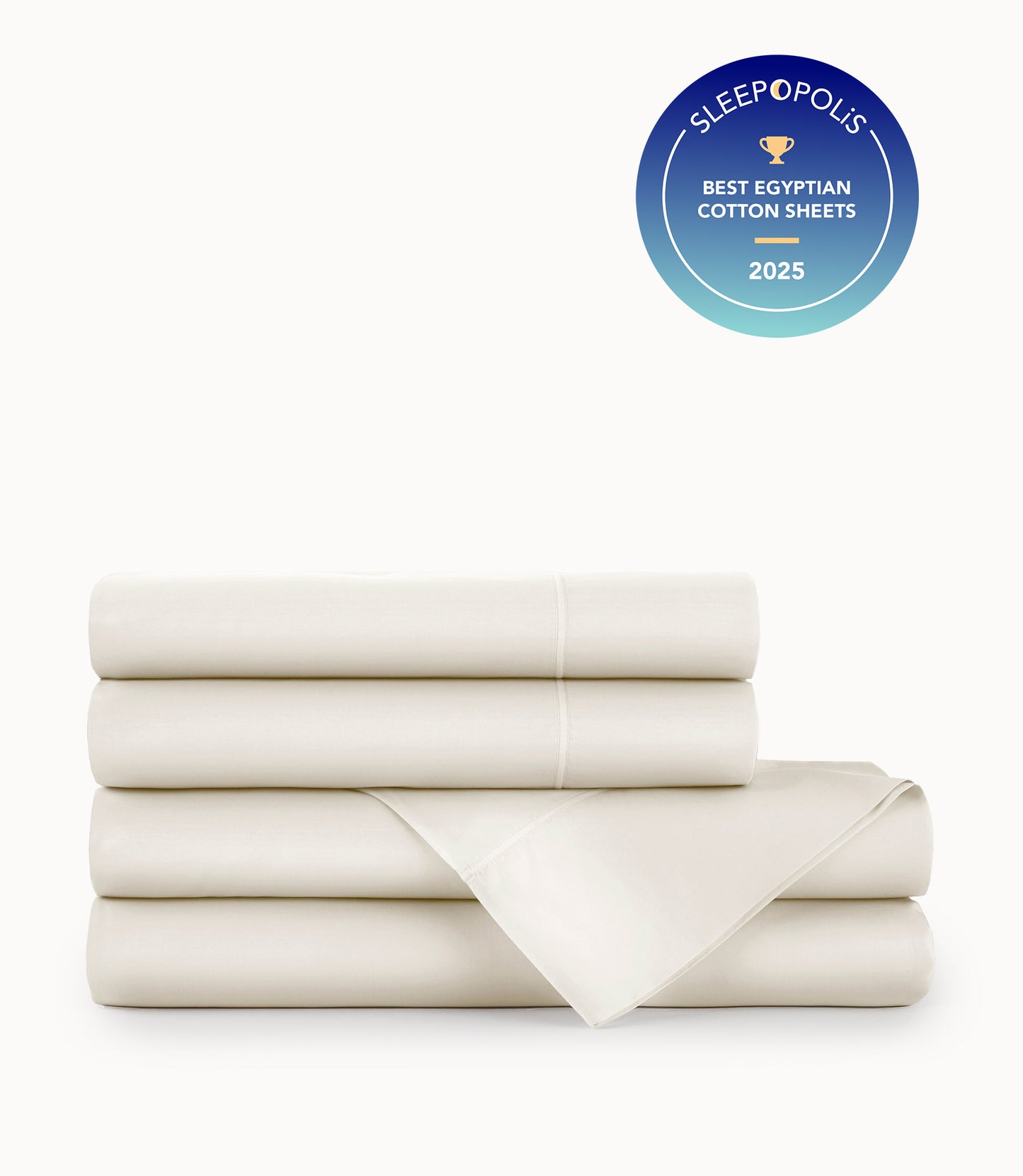 Nile Egyptian Cotton Sheet Set, Pearl