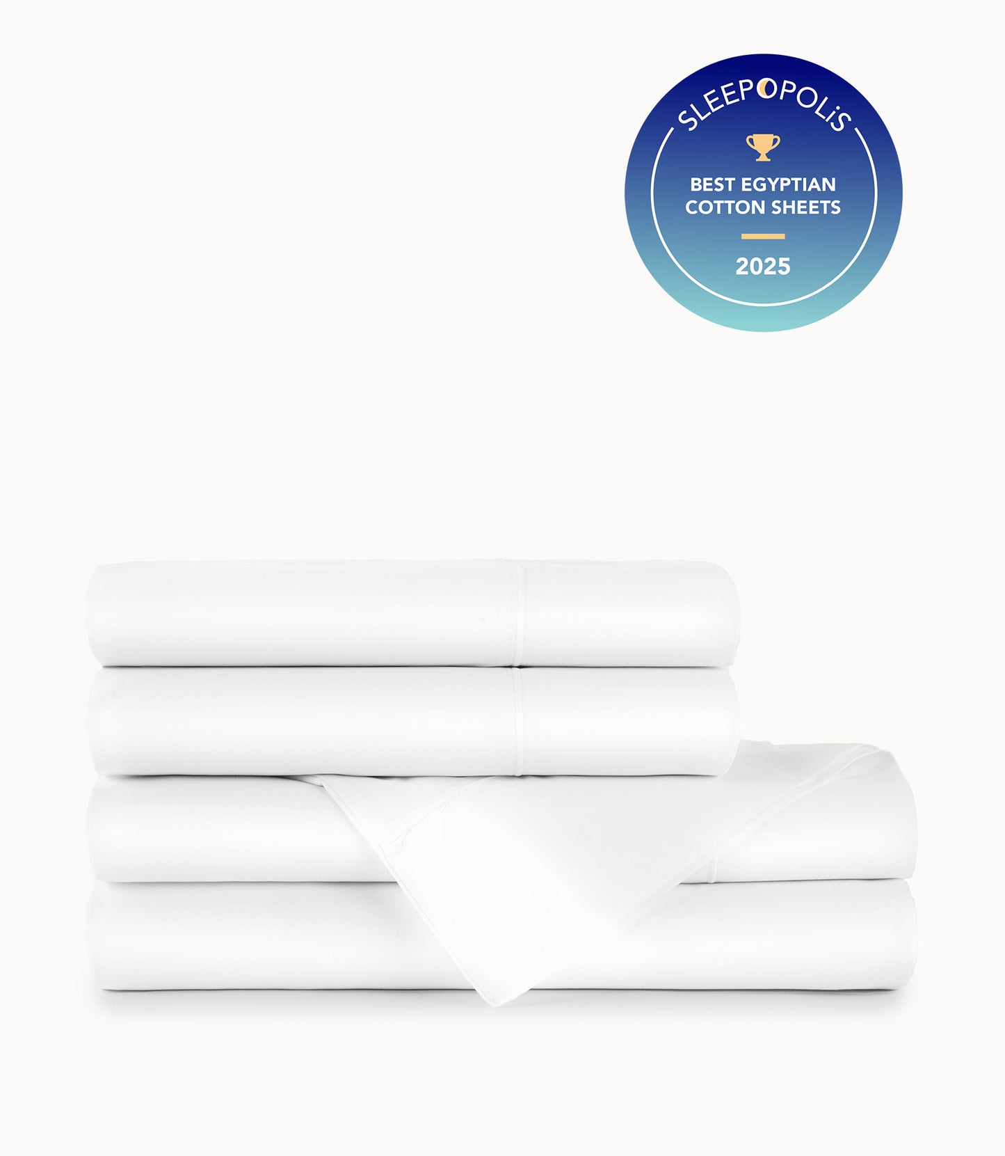 Nile Egyptian Cotton Sheet Set, White