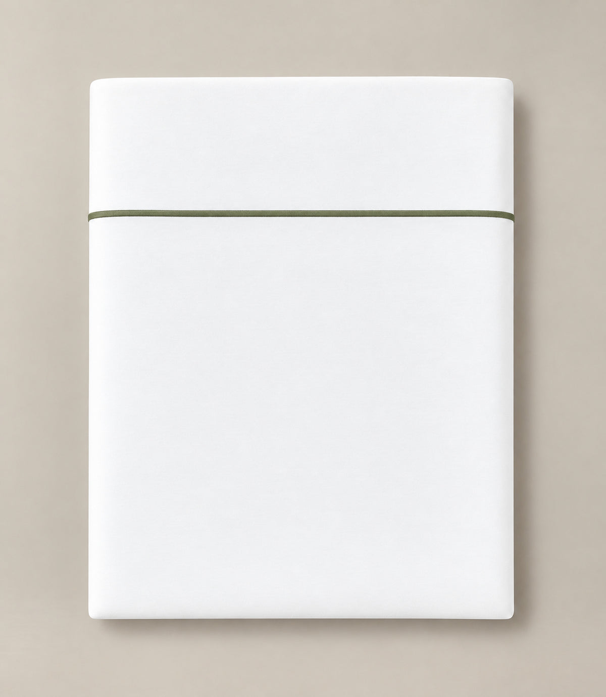 Soprano II Sateen Flat Sheet, Thyme