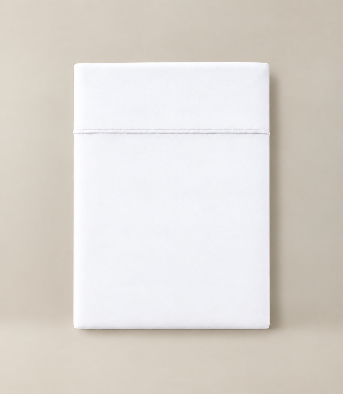 Soprano Sateen Flat Sheet White