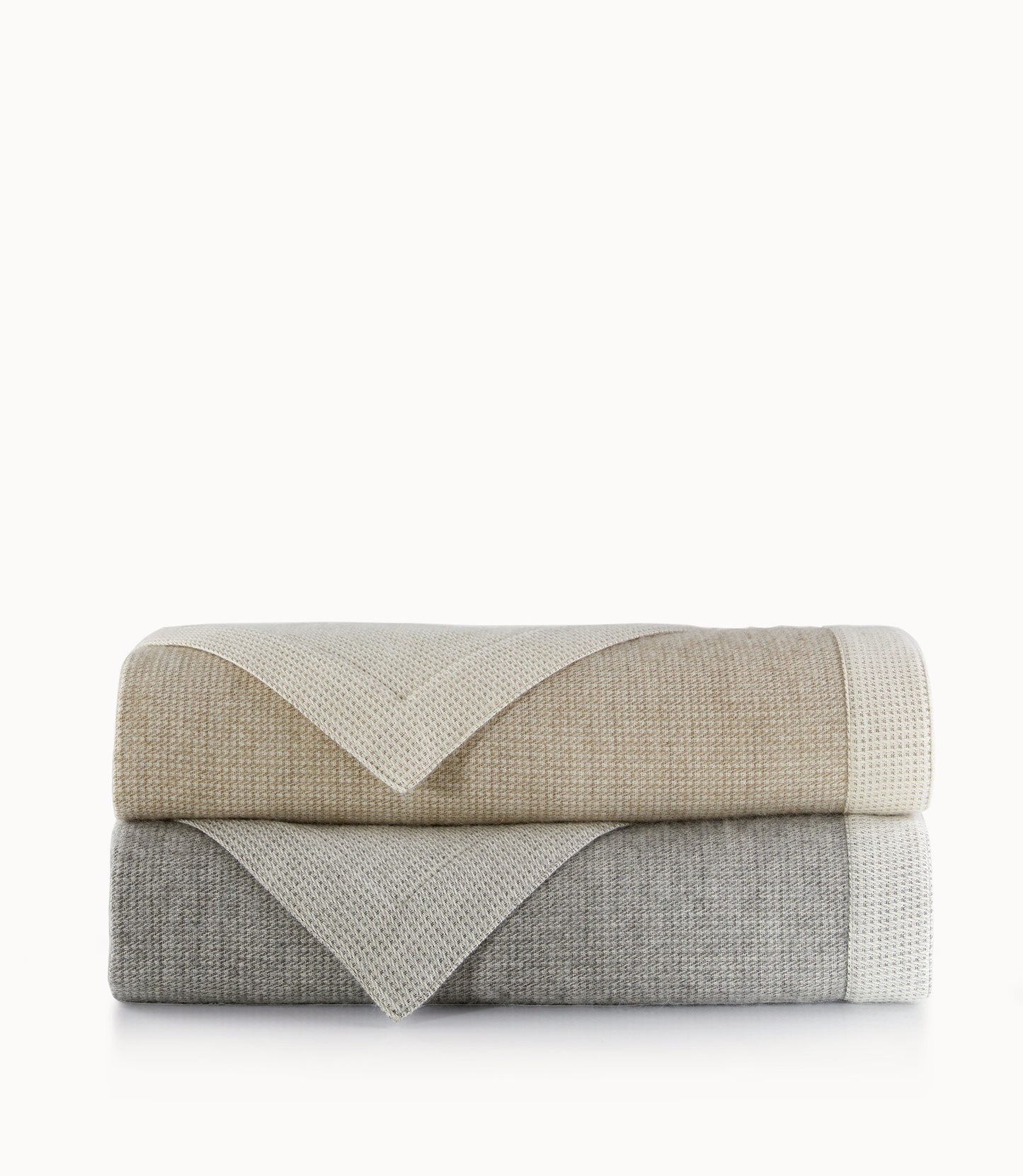 Angelo Reversible Blanket Linen and Flint Stack