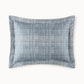 Biagio Jacquard Decorative Pillow Grand Euro Sham Azure