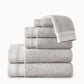 Coronado Luxe Bath Towel Set  Flint