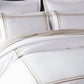 Duo Duvet and Shams Linen on Bed