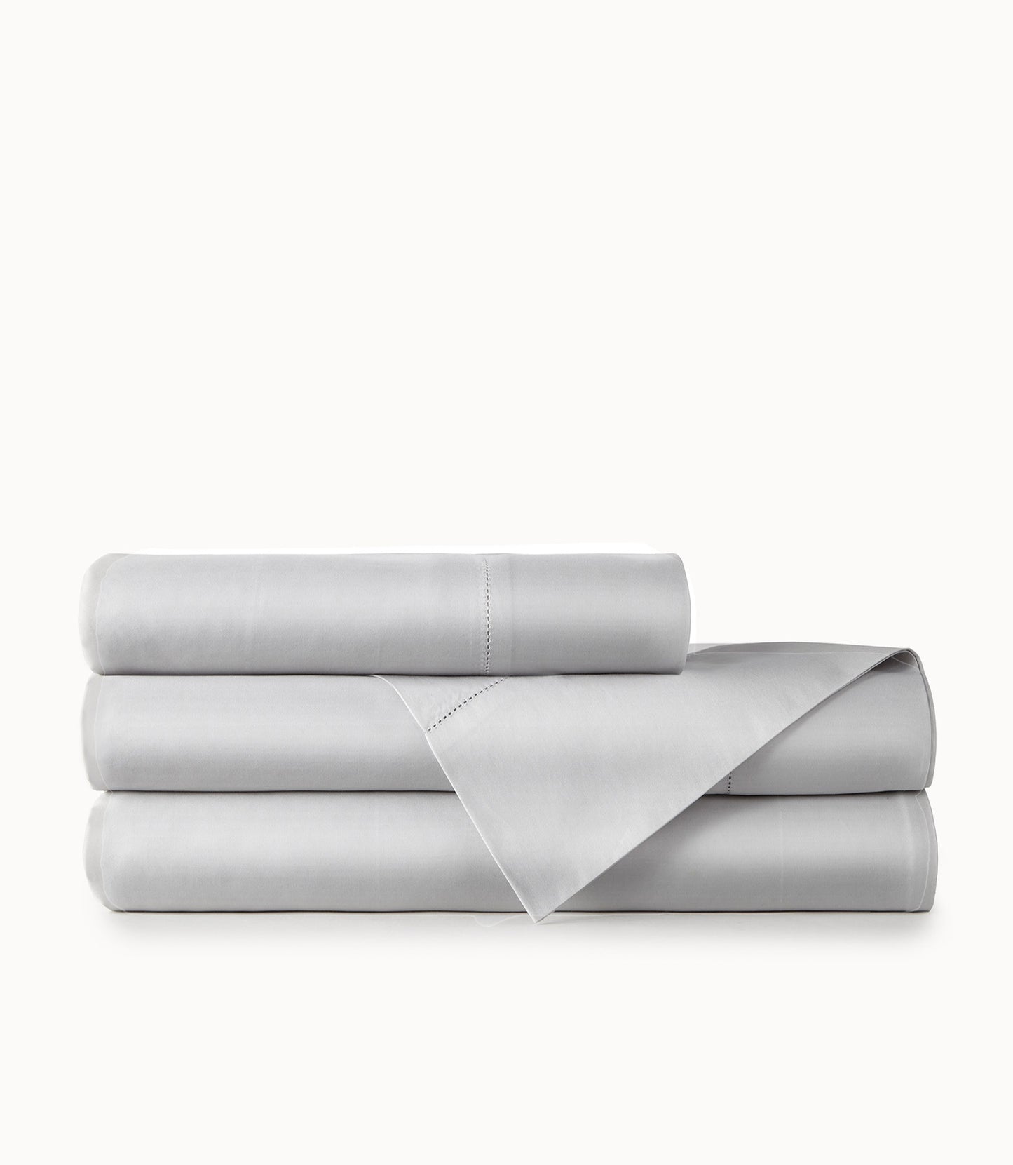 Essential Sateen Sheet Set Twin Fog