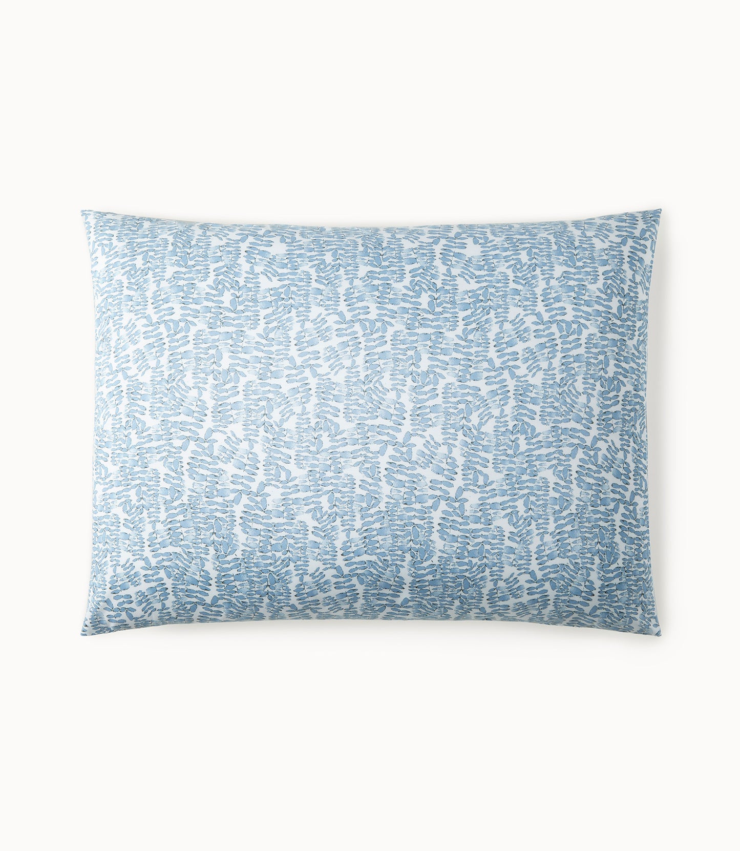 Fern Percale Sleeping Shams, Denim
