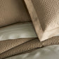 Hamilton Quilted Coverlet  Camel Detail