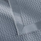 Hamilton Quilted Coverlet Blue Detail