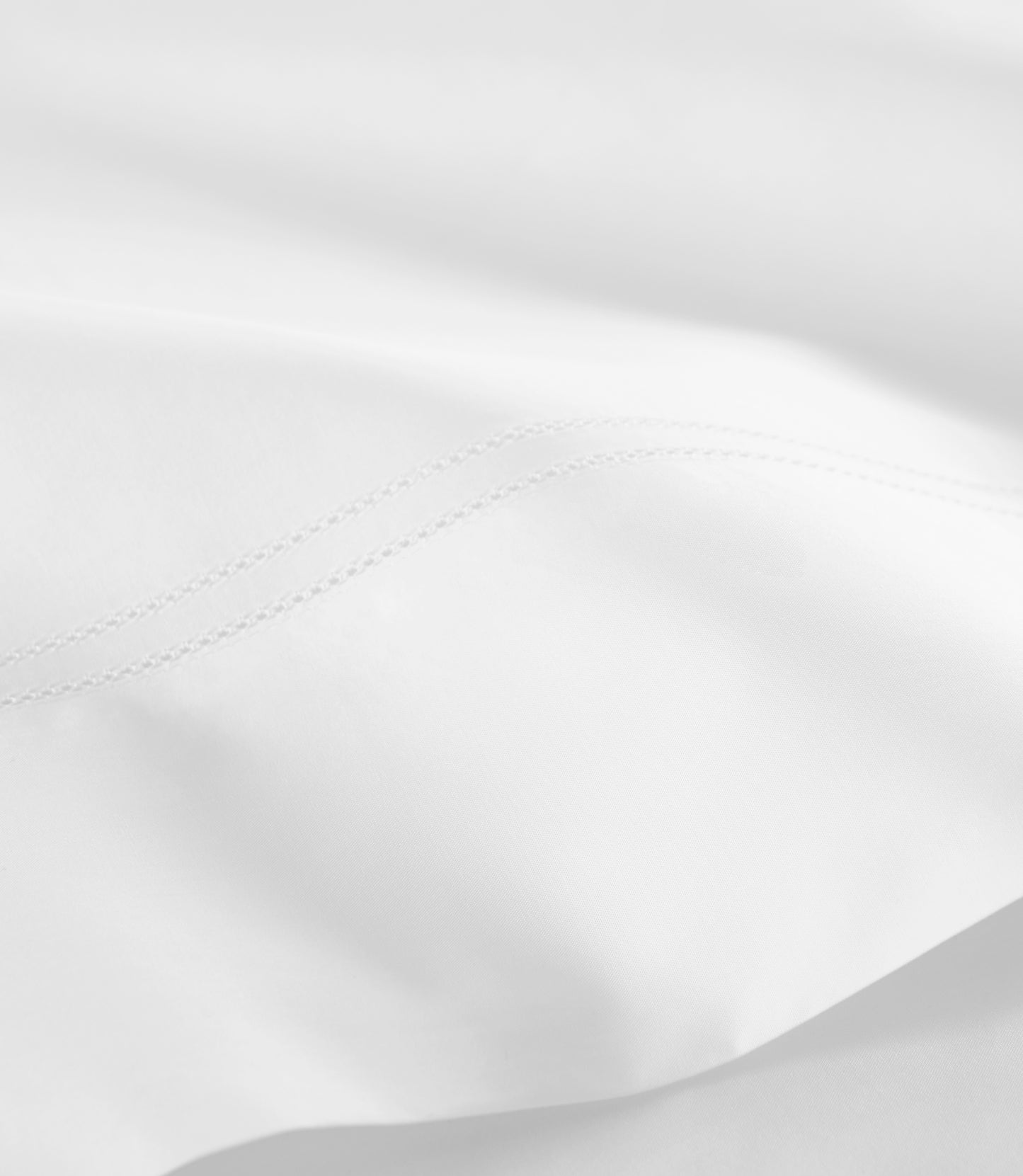 Lyric Percale Sheet Set White Detail