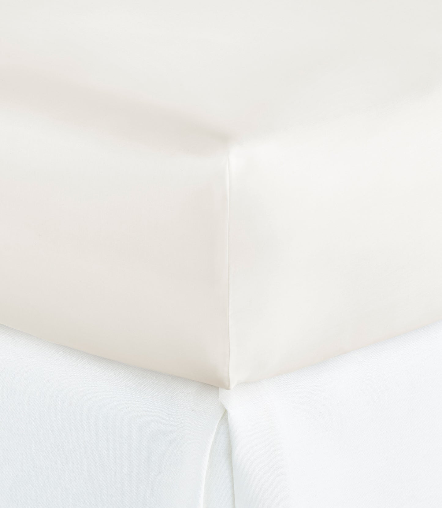 Virtuoso Sateen Fitted Sheet Ivory
