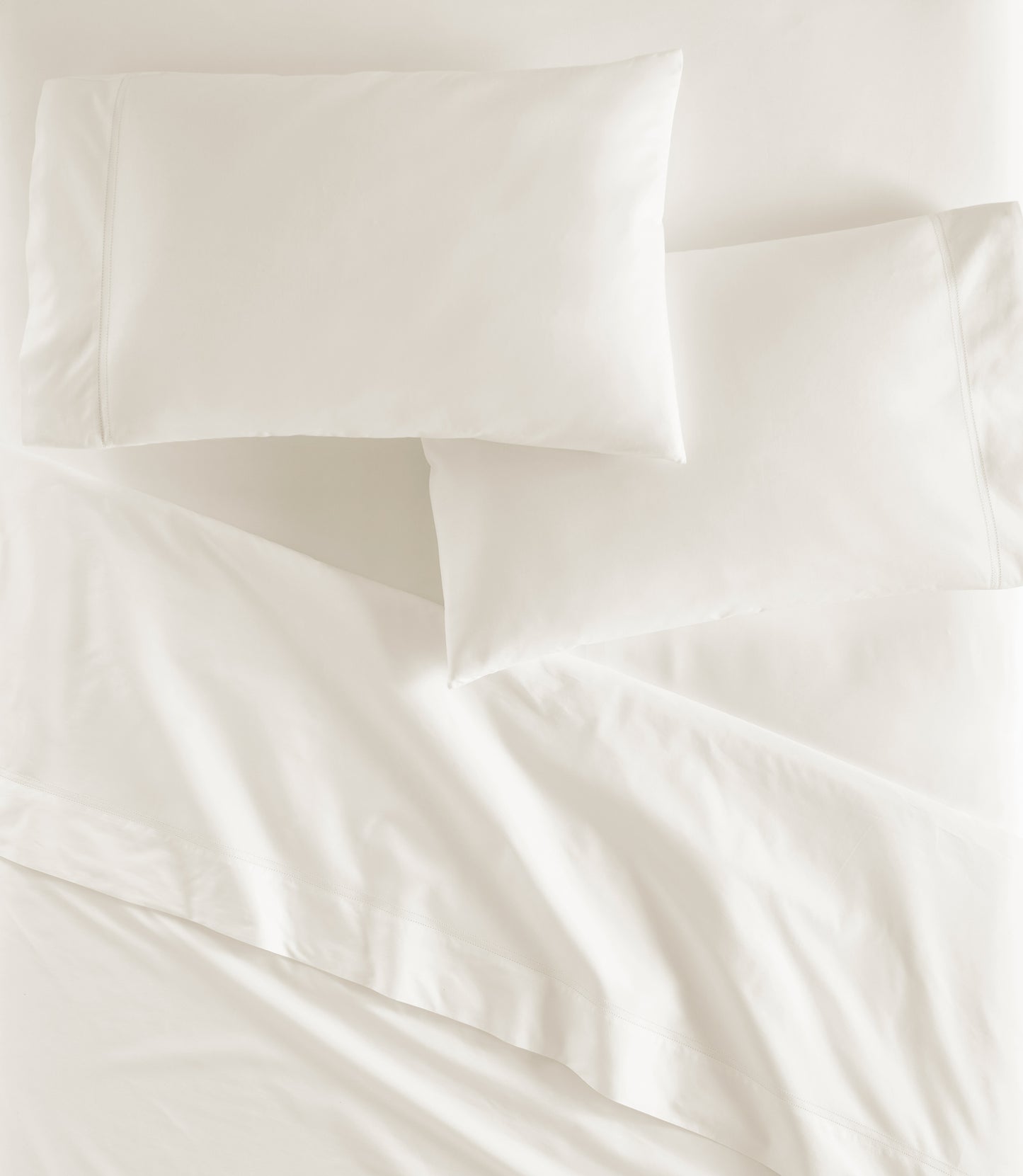 Lyric Percale Sheet Set Ivory