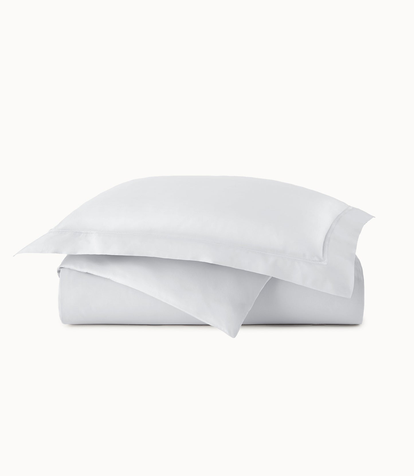 Lyric Percale Duvet Cover Ice