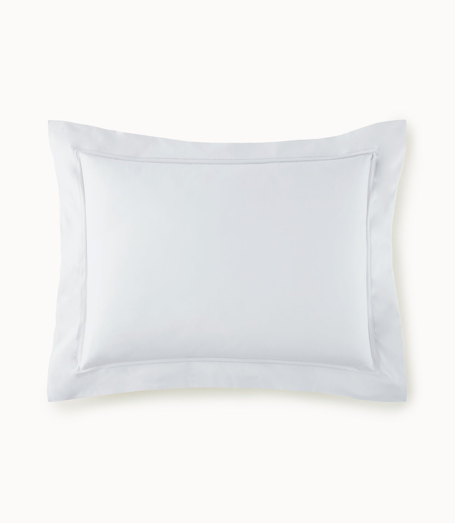 virtuoso sateen pillow sham in Ice