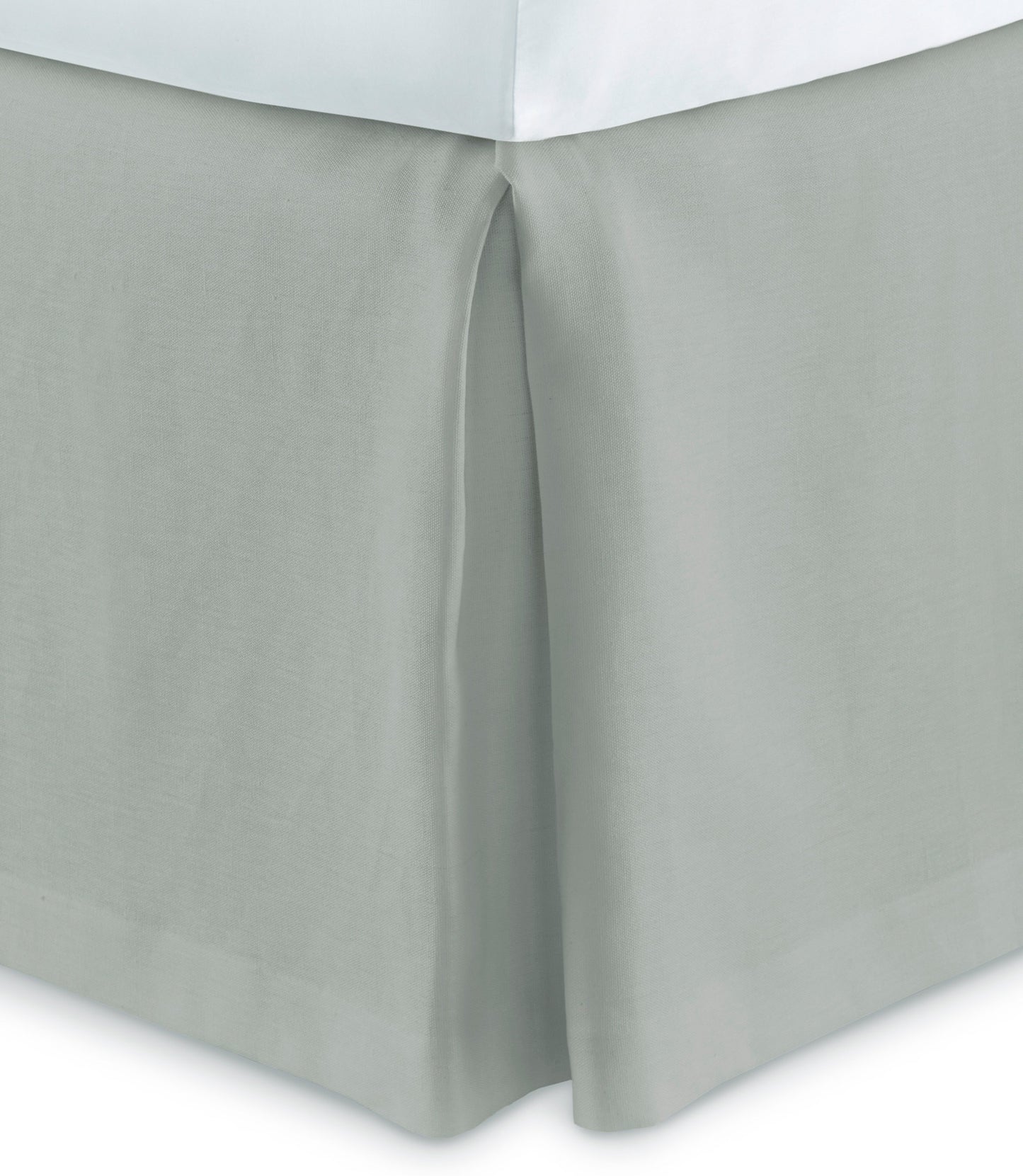 Mandalay Tailored Linen Bed Skirt Mist