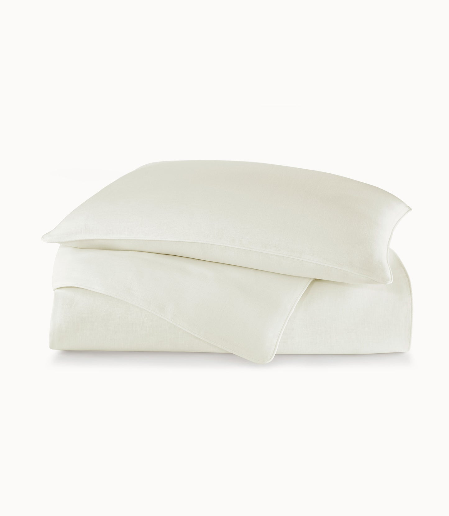 Mandalay Linen Duvet Cover Pearl