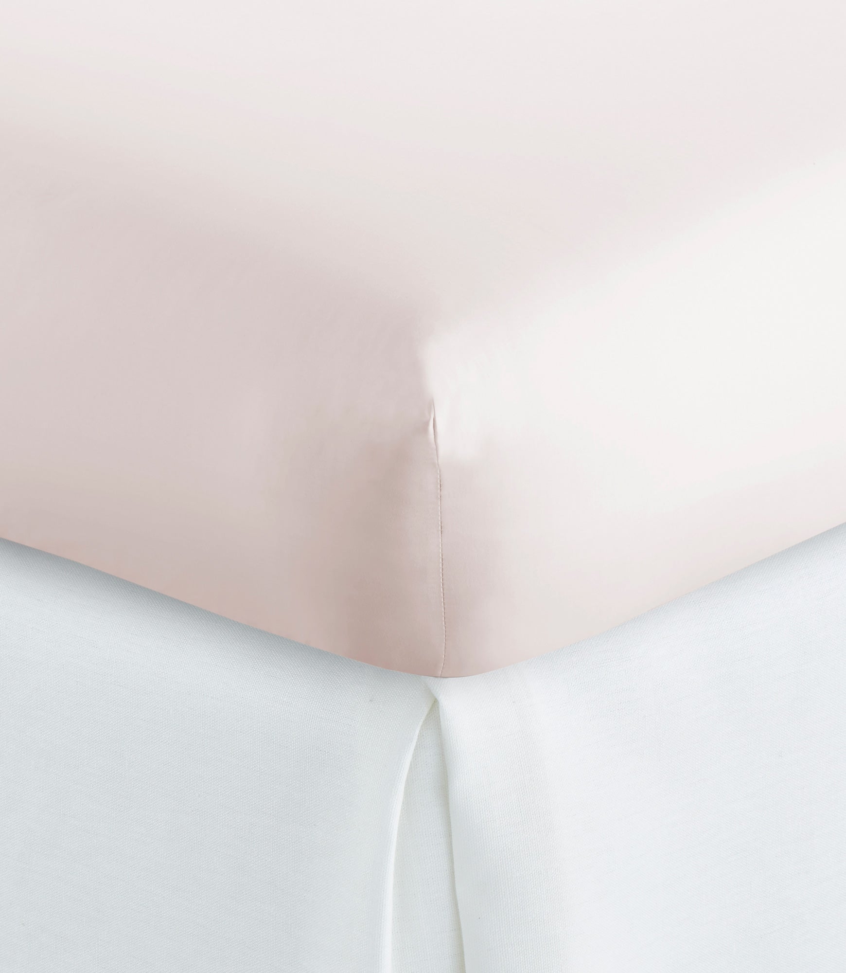 Nile Egyptian Cotton Fitted Sheet Dusty Pink