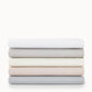 Nile Egyptian Cotton Flat Sheet White, Pearl, Dusty Pink, Misty Blue, Light Gray