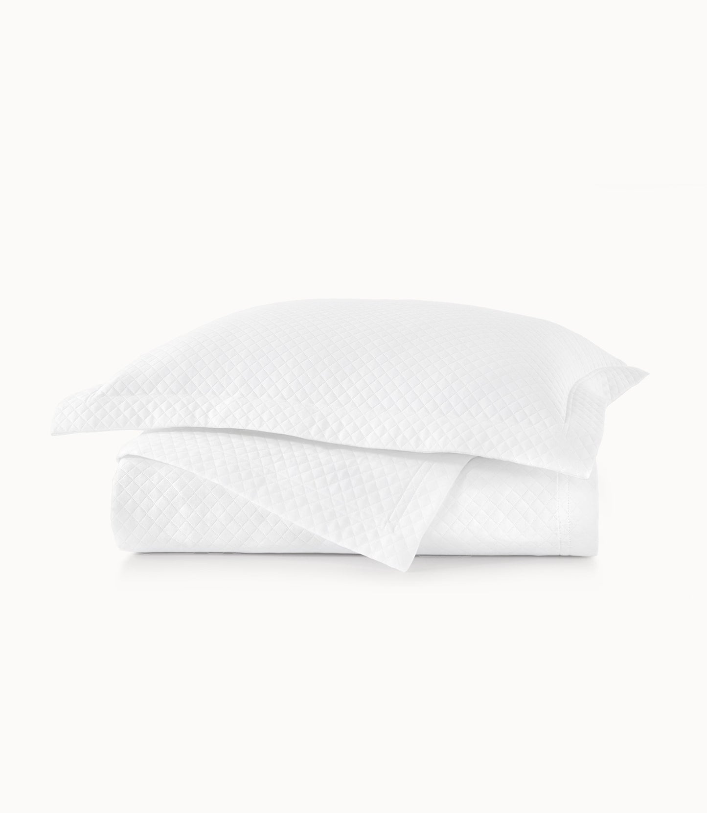 Oxford Matelassé Coverlet White