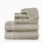 Bamboo Bath Towel Set  Stack Flint