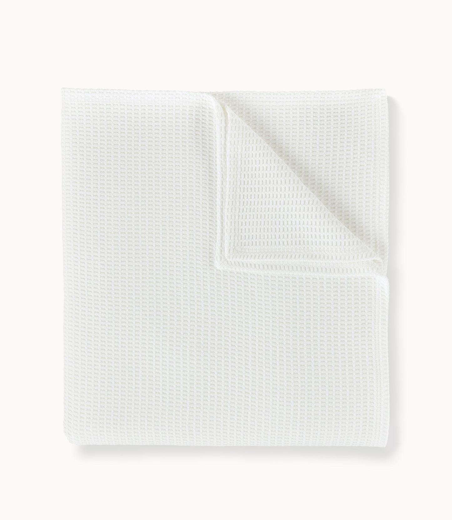 Riviera Waffle Weave Blanket White