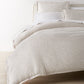 Ravenna Jacquard Duvet Cover Linen bed lifestyle