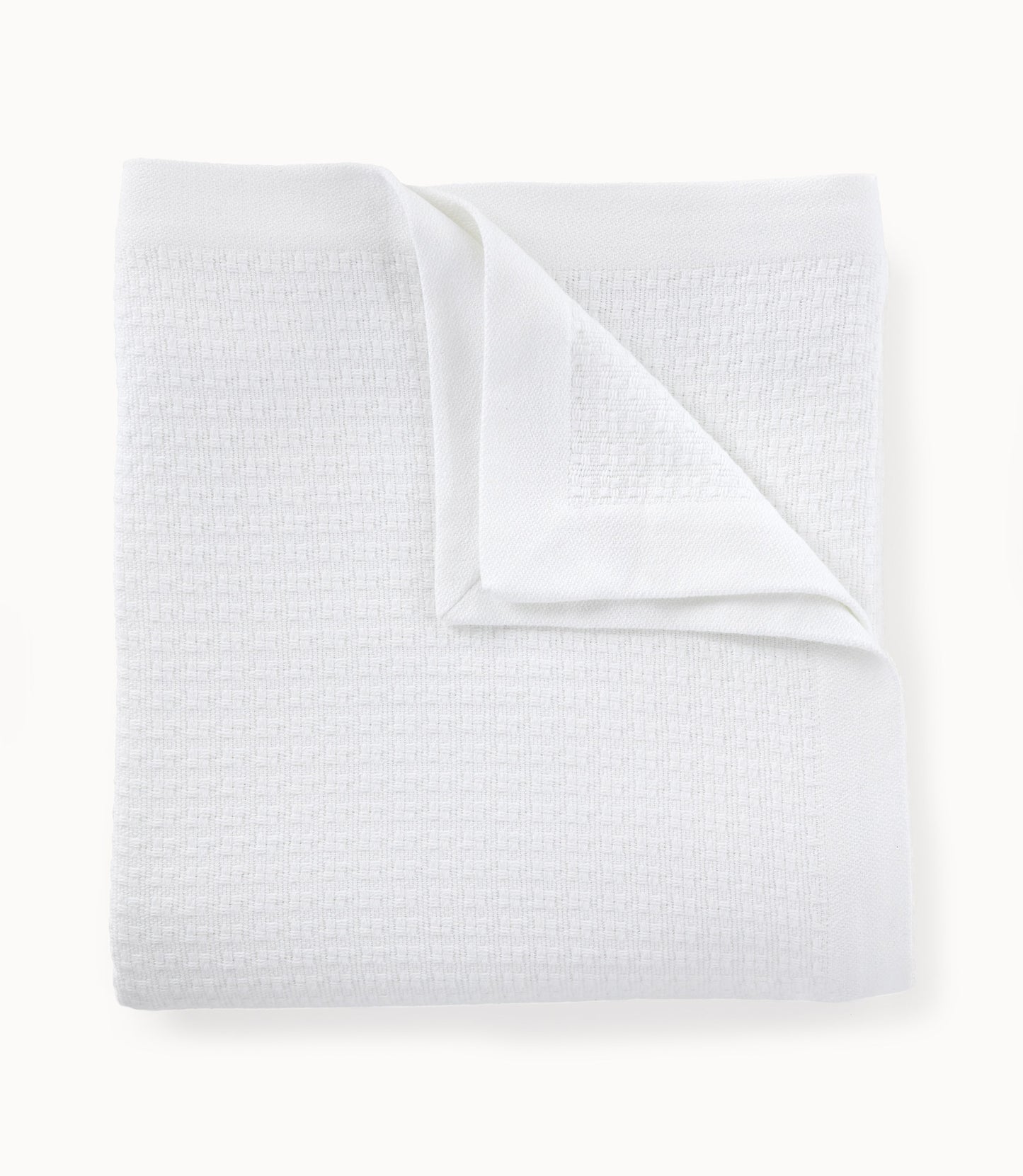 Newport Cotton Blanket White