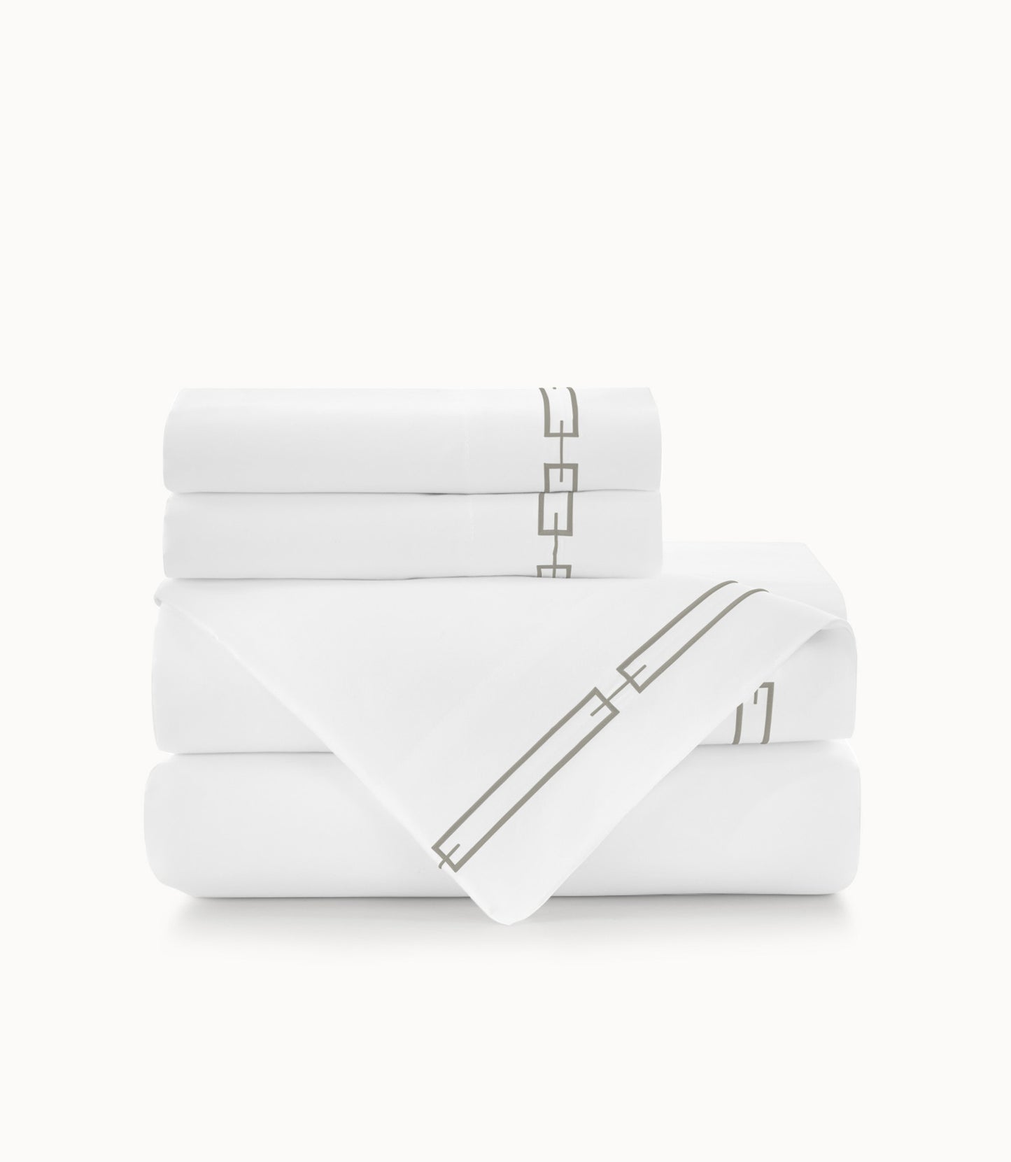 Stanza Sateen Sheet Set Platinum