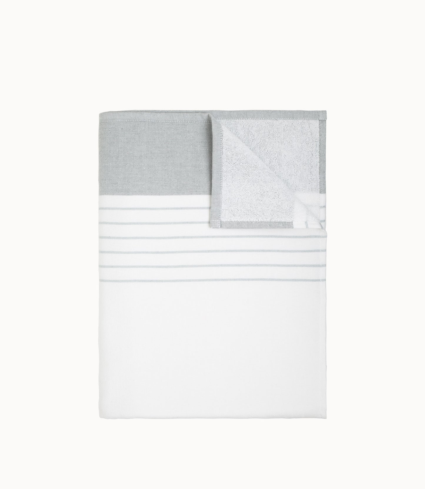 Talha Turkish Beach Towel Slate
