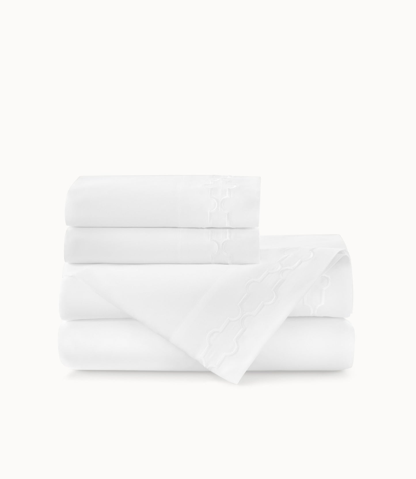 Tempo Sateen Sheet Set White