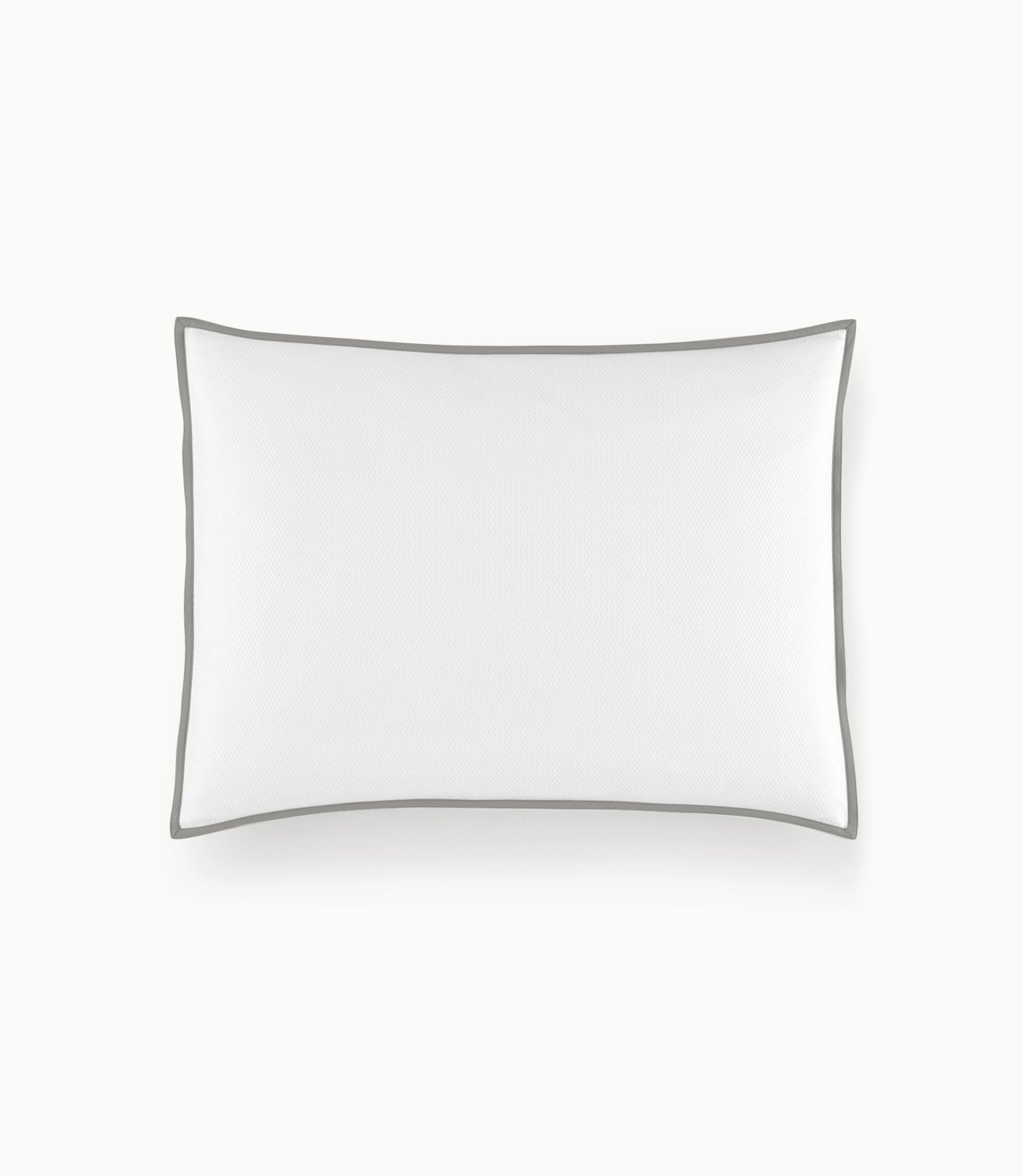 Pique Decorative Pillow Pewter