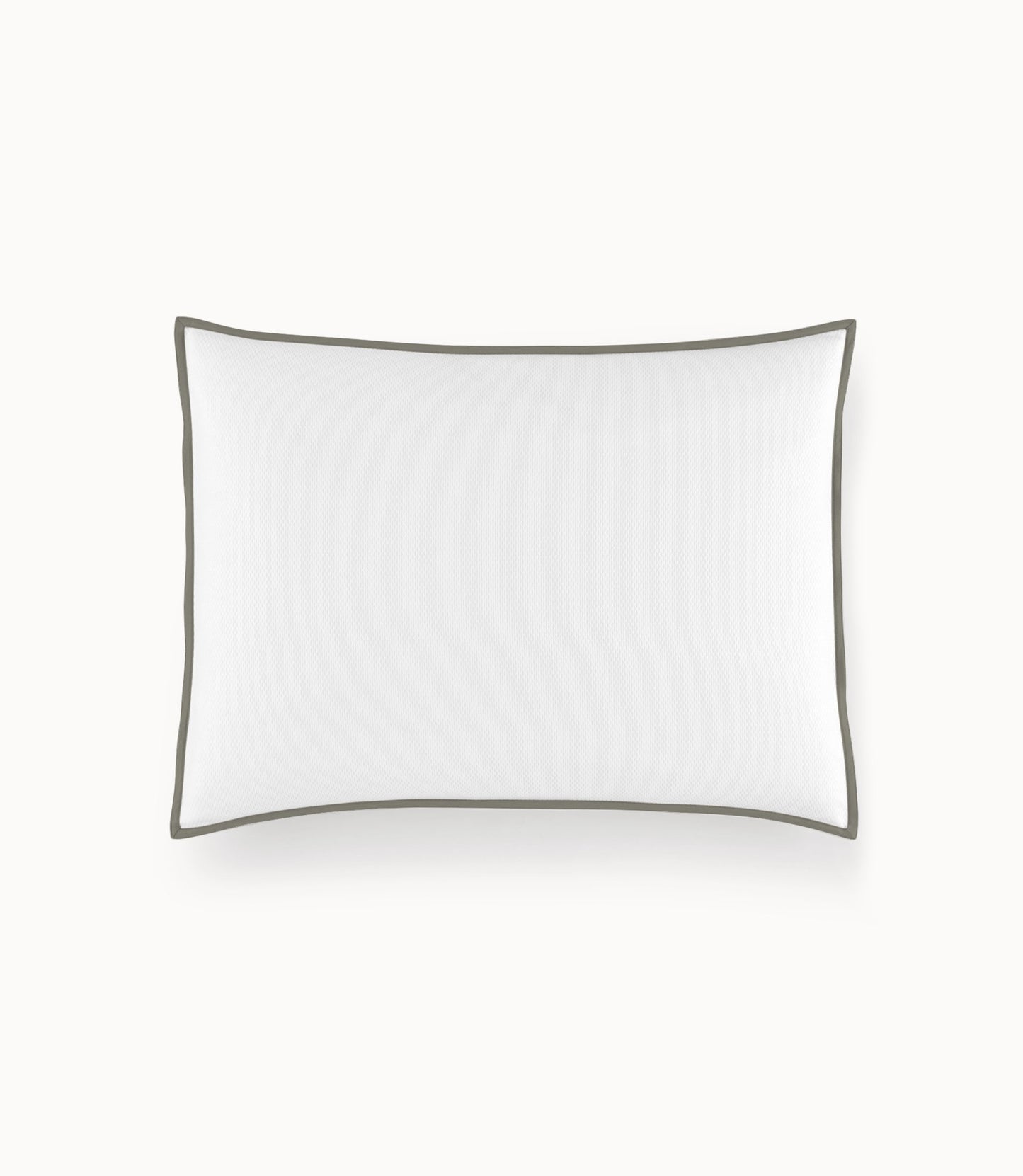Pique Decorative Pillow Platinum