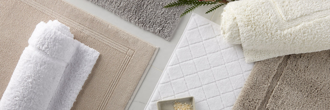 Compare Luxury Bath Mats and Bath Rugs. | Peacock Alley