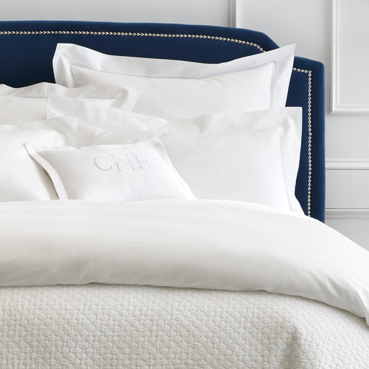 White long lasting luxury sheets by Peacock Alley