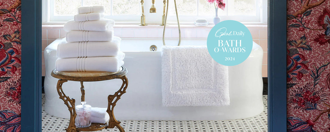 Peacock Alley’s Tiffany Cloud Bath Rug Featured in Oprah Daily’s Bath Awards