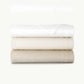 Alyssa Coverlet Stack Multicolor White Natural Flax