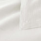 Angie Stonewashed Matelasse Coverlet Pearl corner detail