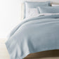 Angie Smokey Blude Duvet On Bed 