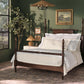 Montauk duvet cover and neutral bedding in green bedroom, White