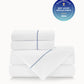 Boutique Percale Sheet Set Wedgewood