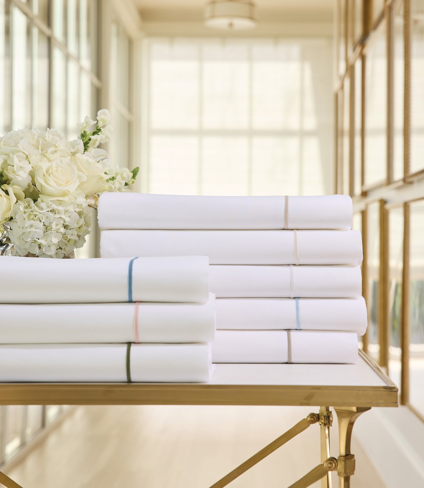 Soprano II Flat Sheet stack in multiple colors