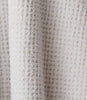 Catalina bath towel checkerboard detail, Linen