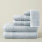 Chelsea Plush Towel Set Stack Mist