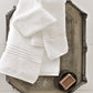 Chelsea Bath Towels, White Ivory Linen